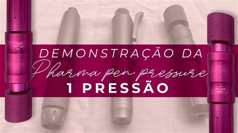 Hyaluron Pen Pharma Pen 1 pressão YouTube