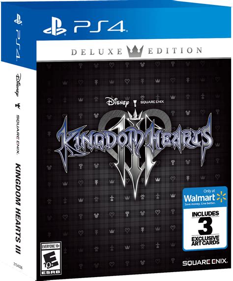 Walmart Exclusive Kingdom Hearts 3 Deluxe Edition Square Enix