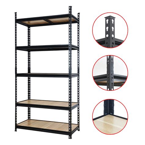 Tier Heavy Duty Boltless Adjustable Racks Steel Storage Shelf