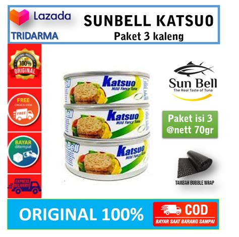 Tridarma Sunbell Katsuo Paket Kaleng Rasa Tuna Umpan Mancing