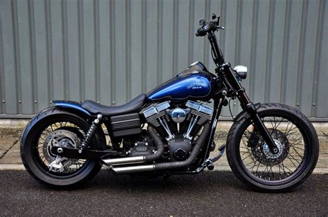 Harley Street Bob Bobber Motorcycle Harley Dyna