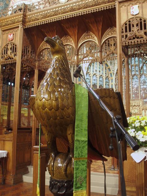 Medieval Lectern Wednesbury Medieval Wooden Lectern A Ver Flickr