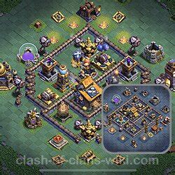 Meisterhütte LvL 10 Beste Base Copy Links COC Nachtdorf BH10 Layouts