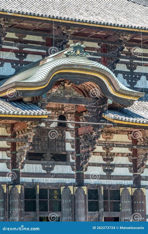 Daibutsuden Gran Buddha Hall Del Gran Templo Oriental De Todaiji En