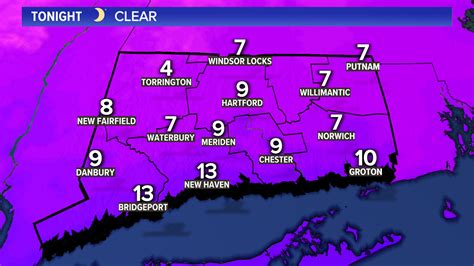 Connecticuts Latest Weather Forecast