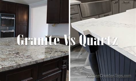 Granite Vs Quartz Kitchen Countertops Countertops Ideas