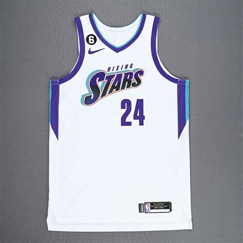 Walker Kessler - Utah Jazz - Game-Worn 2023 NBA Rising Stars Jersey ...