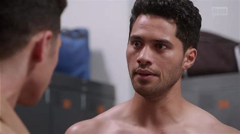 Auscaps Alex Tarrant Shirtless In Shortland Street