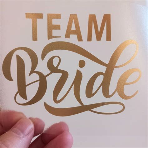 Bride Iron On Etsy