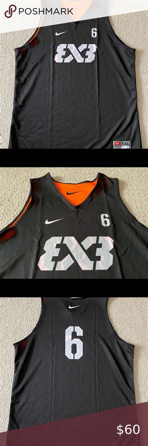 Nike Fiba Team 3x3 Reversible Basketball Jersey Basketball Uniforms