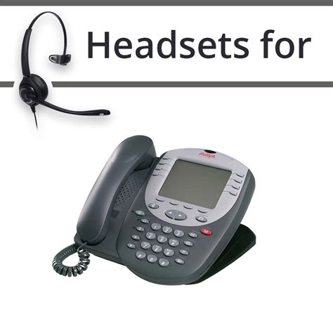 Headsets For Avaya 5402 | For Avaya Phones | Manufacturer Optimised Headsets | Headsets - PMC ...