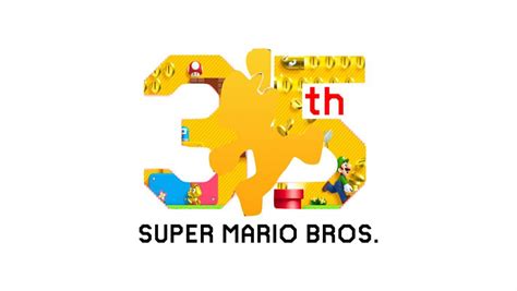 Super Mario Bros. 35th Anniversary logo design Part 3 | Mario Amino