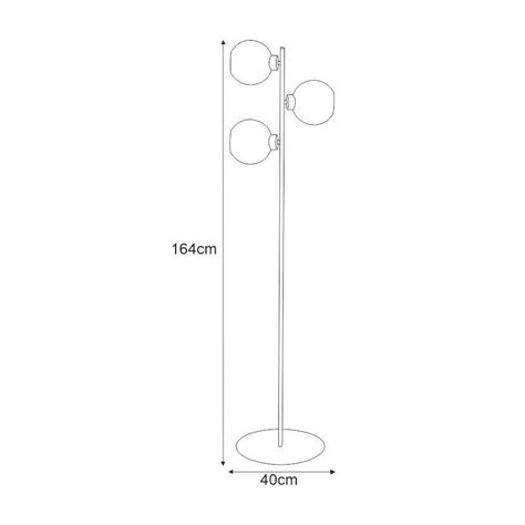 Lampa podłogowa K 4854 z serii ALDAR LEDisON pl