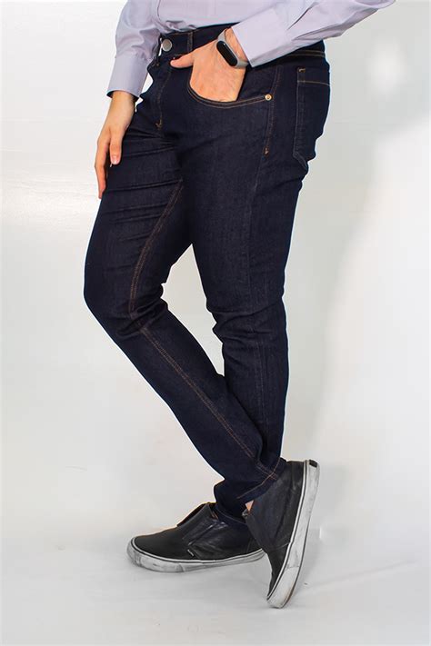 Calça Jeans Masculina Super Skinny Azul Escuro Anticorpus