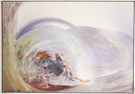 Ralph Steadman The Surfer Print – Ralph Steadman Prints