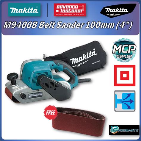 MAKITA MT Series M9400B Belt Sander 100MM 4 940W Shopee Malaysia