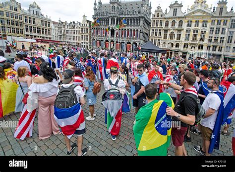 Brussels Belgium International Global Journey Celebrations In The