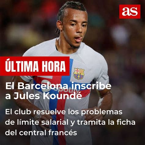 Diario As On Twitter 🚨 Última Hora ️ El Barcelona Ha Inscrito