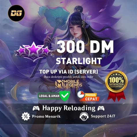 Jual Starlight Membership Mobile Legends Via Diamond Di Lapak