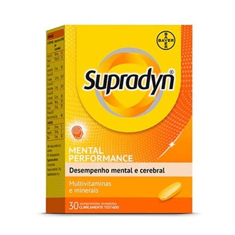 Supradyn Mental Performance 30 Comprimidos Pharma Scalabis