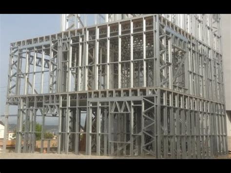 Light Gauge Steel Frame Prefabricated Buildings Youtube