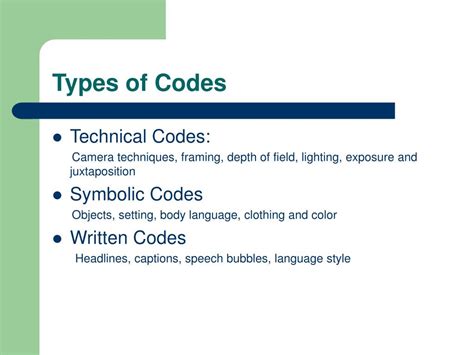 Ppt Codes And Conventions Powerpoint Presentation Free Download Id