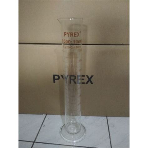 Jual Measuring Cylinder Glass Ukur Ml Pyrex Shopee Indonesia