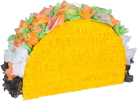 Amazon Taco Pinatas Mexican Pinatas With Hanging Loop Pinatas