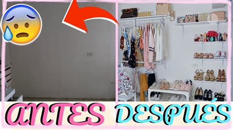 Como Hacer Un Closet Sin Gastar Mucho Dinero Youtube