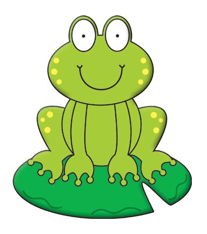 Frog On Lily Pad Clipart - Cliparts.co