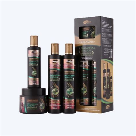 Tratamento Capilar Mamona E Argan Alquimia Profissional Shopee Brasil