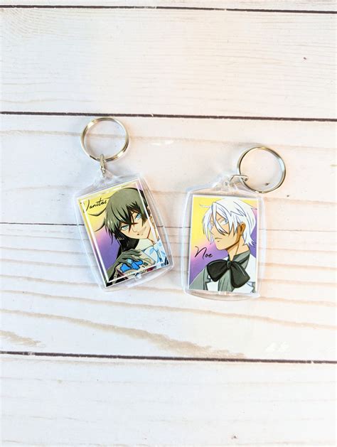 Double Sided Keychain Anime Acrylic Manga Double Sided Vanitas Noe