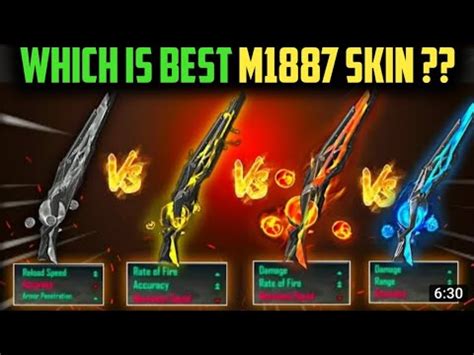 M1887 BEST SKIN IN FREE FIRE WHICH IS BEST ELEMENT M1887 SKIN BEST