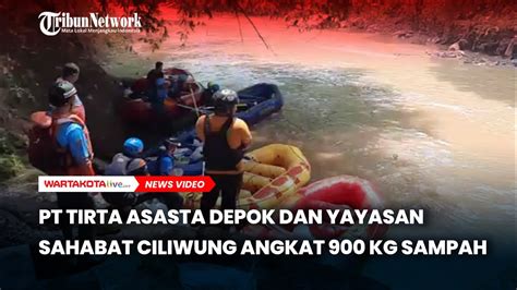 Pt Tirta Asasta Depok Dan Yayasan Sahabat Ciliwung Angkat Kilogram