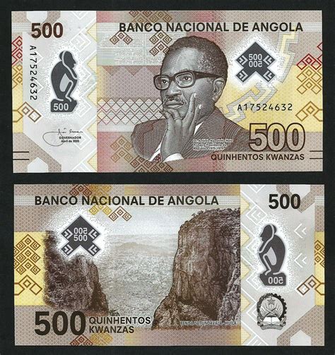 Angola Pcs Unc Set Kwanzas P New Fortumor