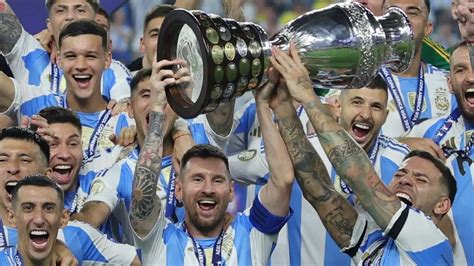 Lionel Messi Tears Turn To Joy As Argentina Lift The Copa America Again