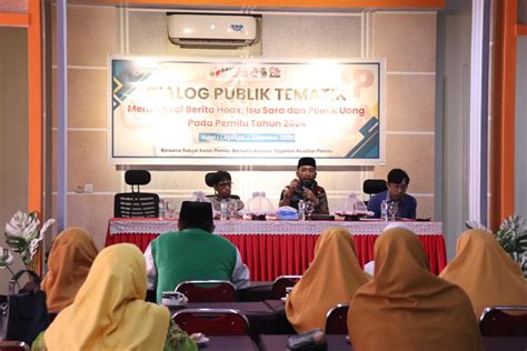 Bawaslu Gelar Dialog Publik Tematik Bersama Ormas Dan Okp Di Lutim