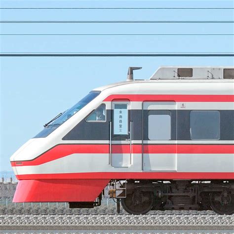 東武200型「りょうもう」202編成（海側）｜railfile Jp｜鉄道車両サイドビューの図鑑