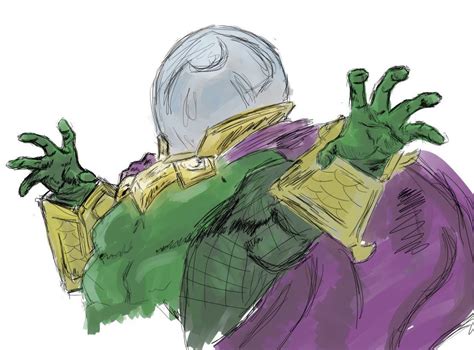 Marvel Mysterio Drawing Pic Drawing Skill