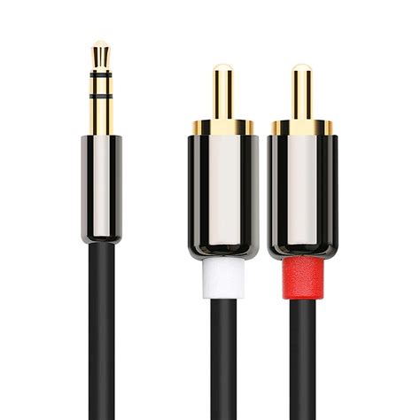 Aux Audio Mini Jack Mm X Rca Chinch Kabel M Sklep Opinie Cena