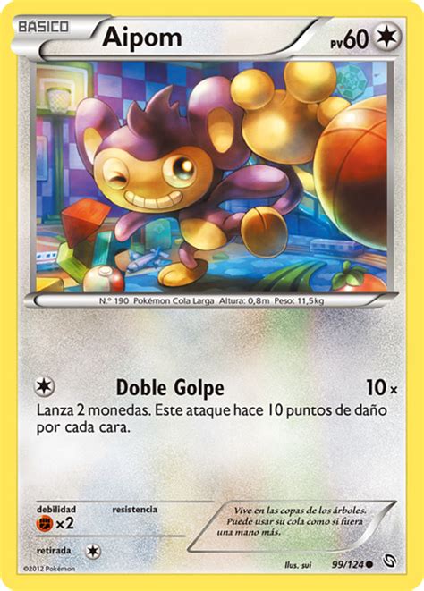 Aipom Dragones Majestuosos Tcg Wikidex La Enciclopedia Pokémon