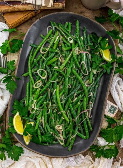 Tarragon Dijon Green Bean Salad Monkey And Me Kitchen Adventures