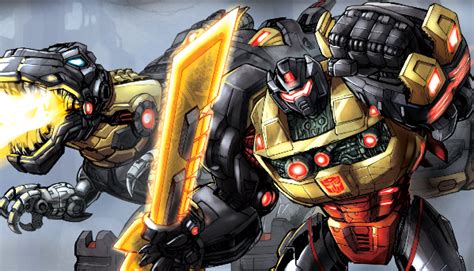 Transformers Dinobots Grimlock (Print) – Unreal Books