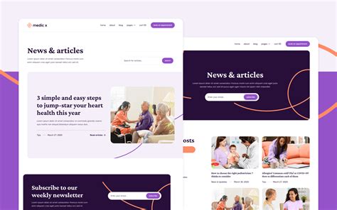 Hospital Webflow Template Medic X BRIX Templates