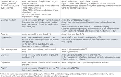 Perioperative Renal Protection Drugs Techniques And Strategies To Be