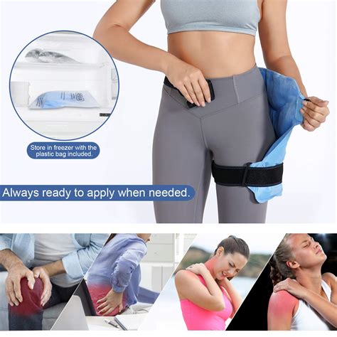 Revix Hip Ice Pack Wrap For Bursitis Pain Relief Reusable Cold Pack For