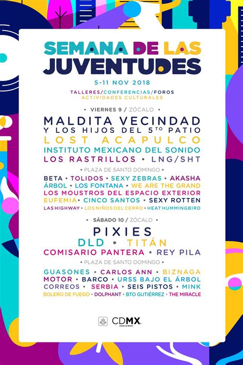 La Semana De Las Juventudes 2018 Ya Tiene Cartel Oficial Ntcd Noticias