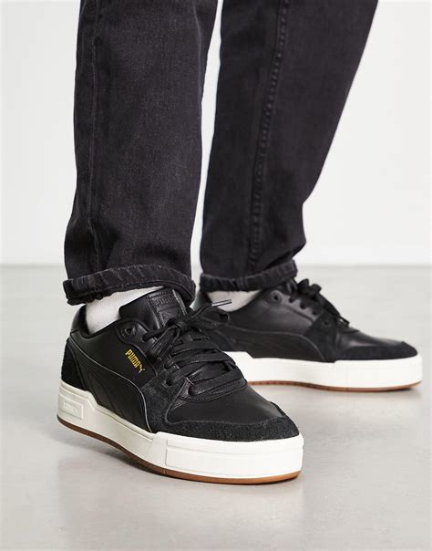 Puma Ca Pro Lux Prm Trainers In Black For Men Lyst