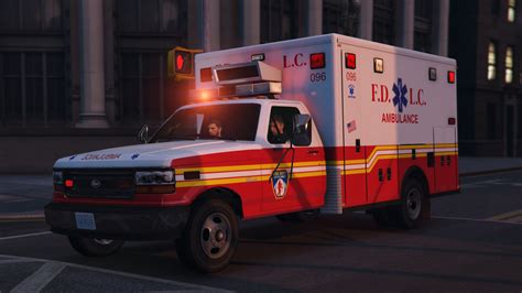 LC FDLC EMS Retro Vapid Ambulance Texture Pack GTA 5 Mods