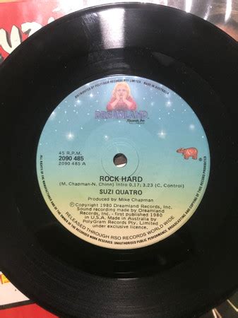 Suzi Quatro Rock Hard 1980 Vinyl Discogs